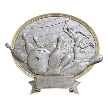 Oval Legend Resin, Bowling Female