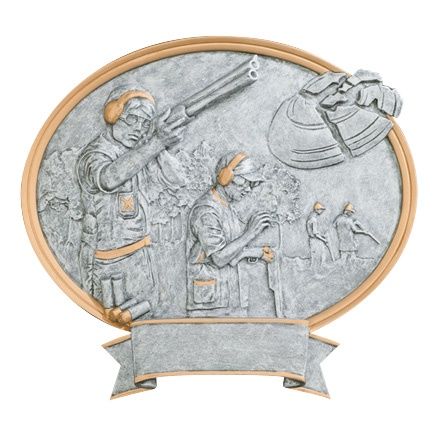 Oval Legend Resin, Trapshooter