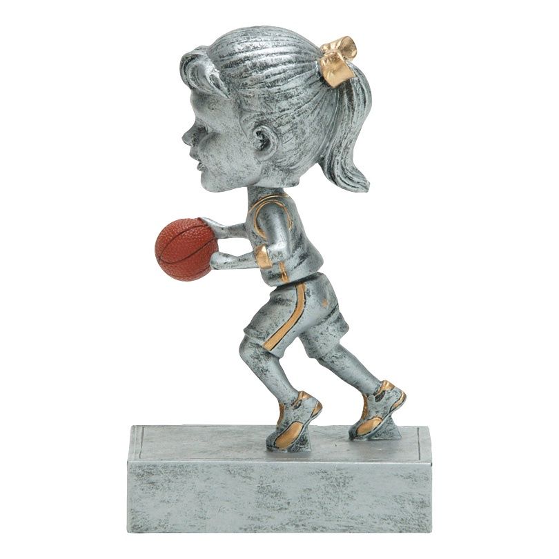 Rock'n Bop Bobblehead Resin, Basketball Female