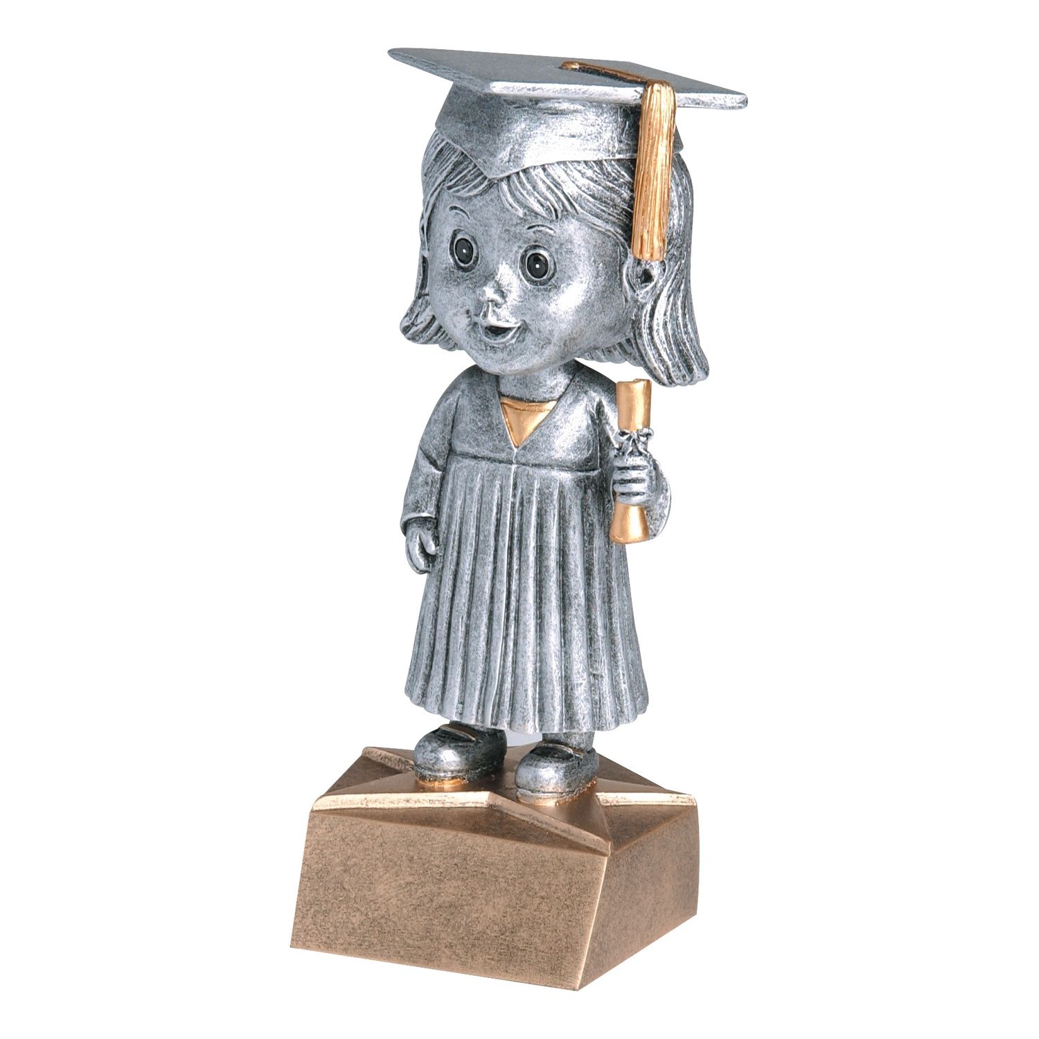 Bobblehead Resin, Graduate Female