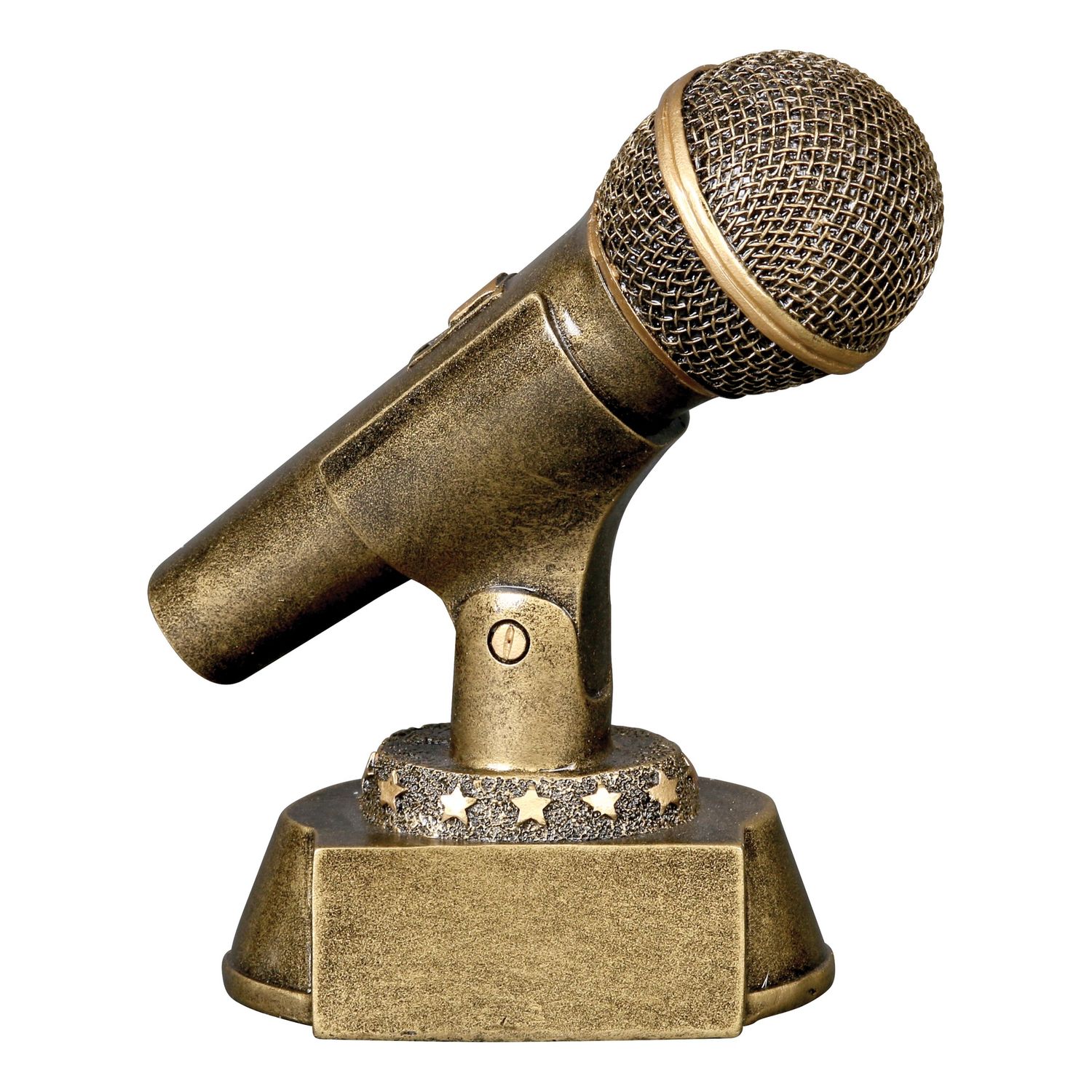 Gold Microphone Resin