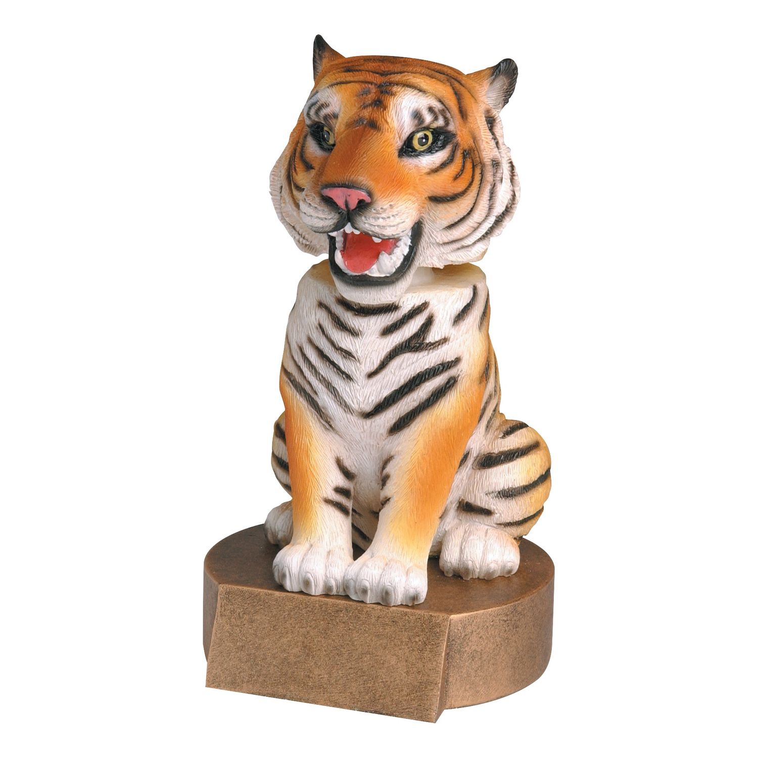 Mascot Bobblehead Resin, Tiger