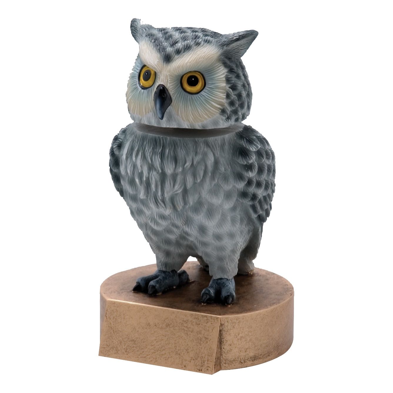 Mascot Bobblehead Resin, Owl