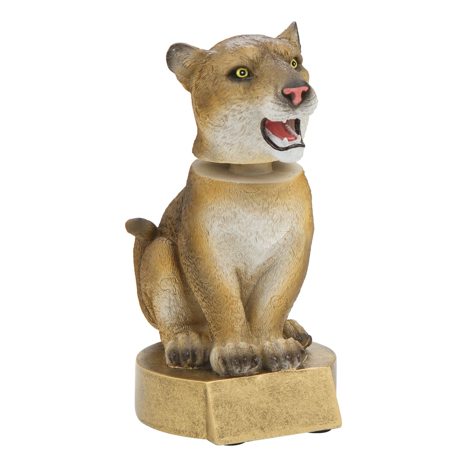 Mascot Bobblehead Resin, Cougar