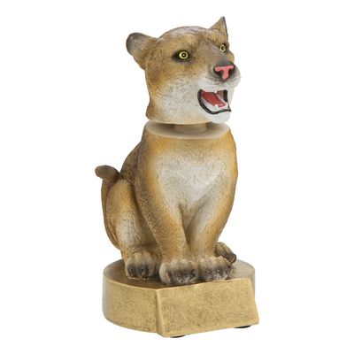Mascot Bobblehead Resin, Cougar
