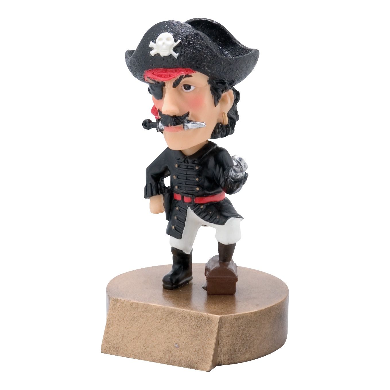 Mascot Bobblehead Resin, Pirate