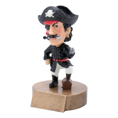 Mascot Bobblehead Resin, Pirate