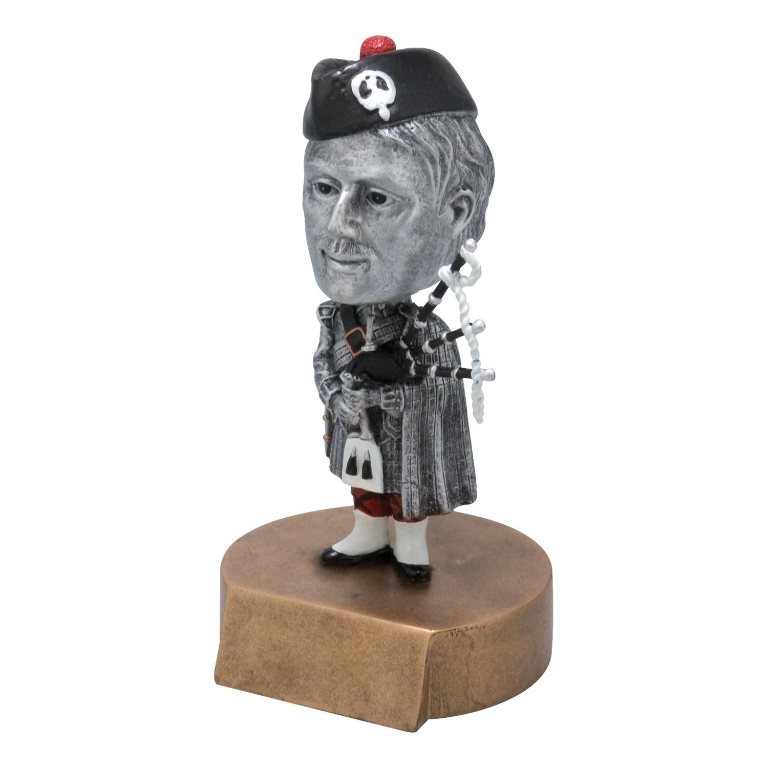 Mascot Bobblehead Resin, Scotsman