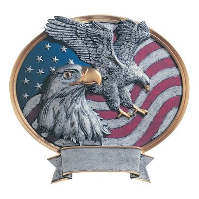 Oval Legend Resin, Eagle USA