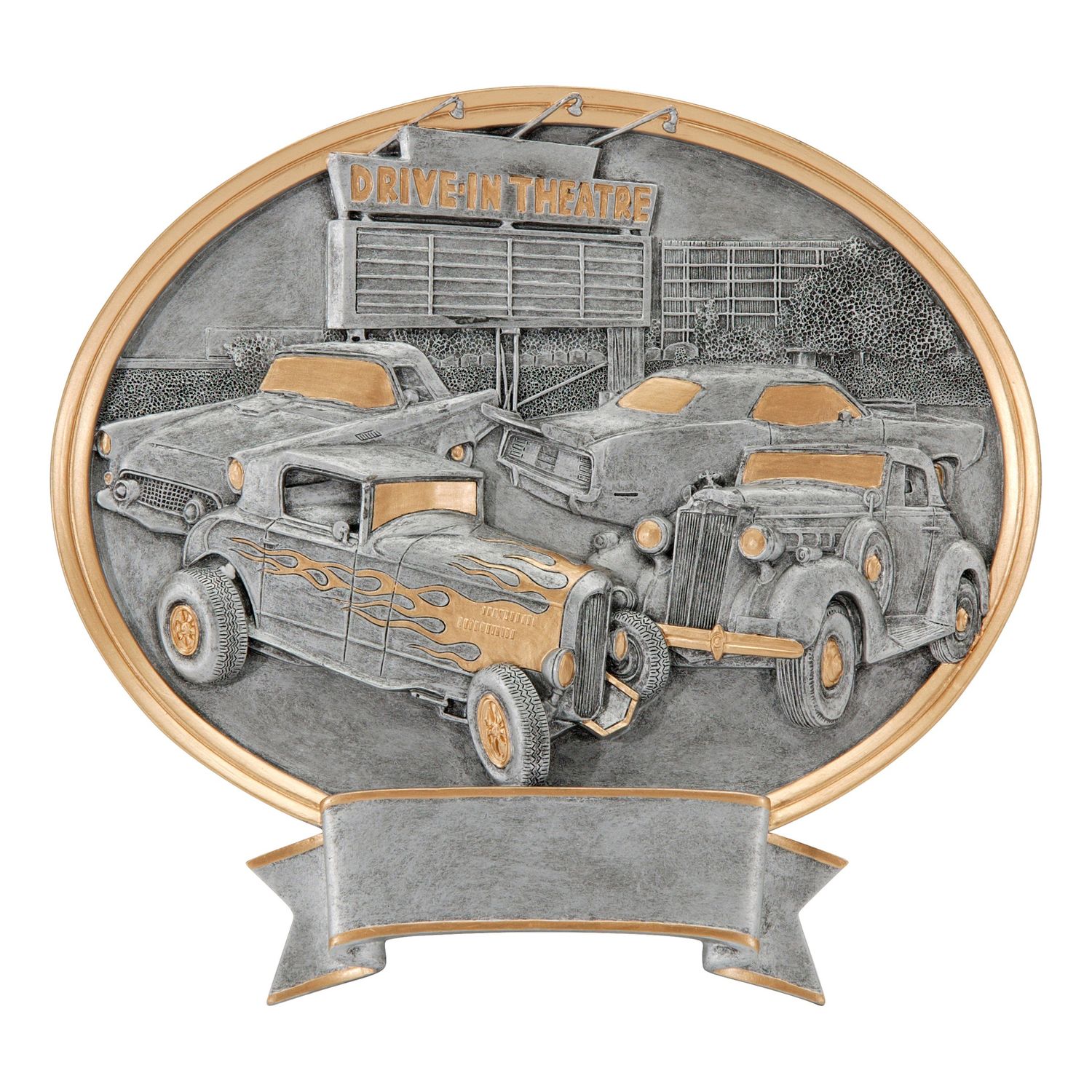 Oval Legend Resin, Car Show