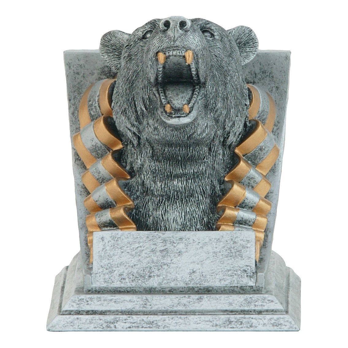 Spirit Mascot Resin, Bear