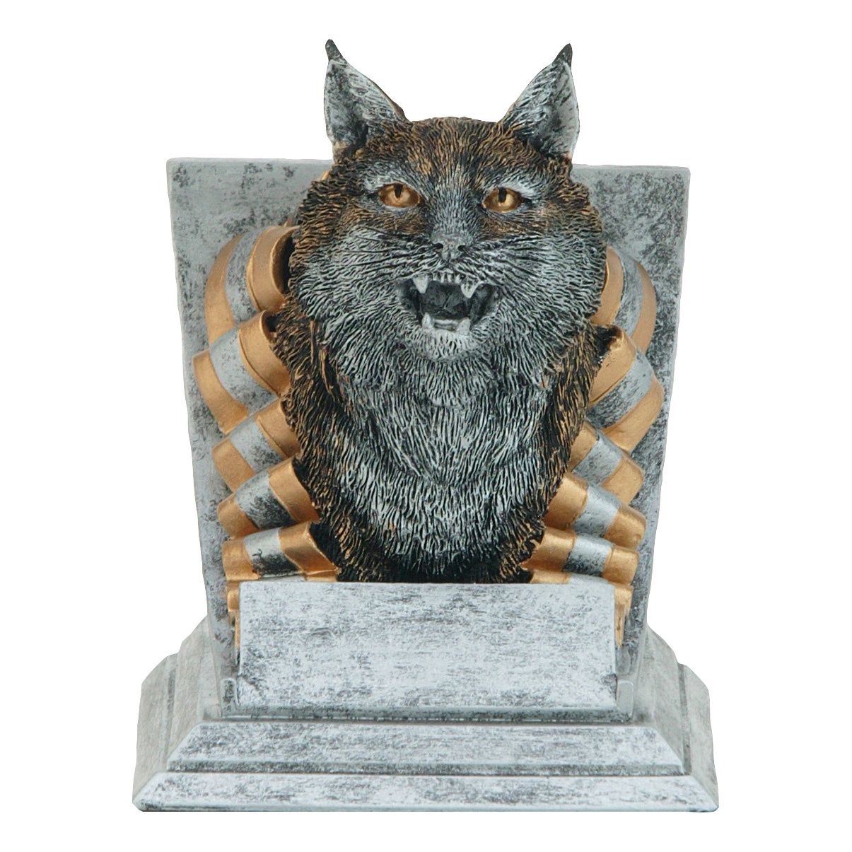 Spirit Mascot Resin, Bobcat