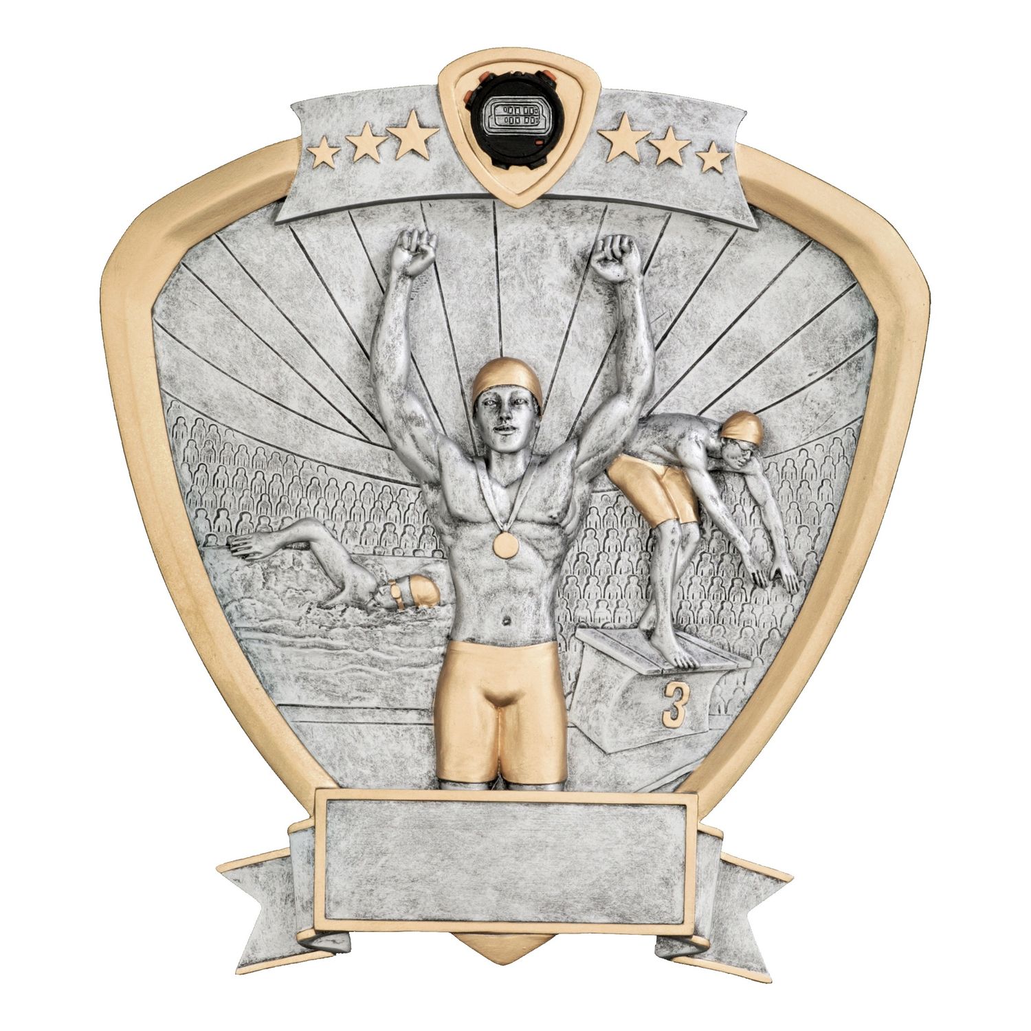 Shield Resin, Swimming Male