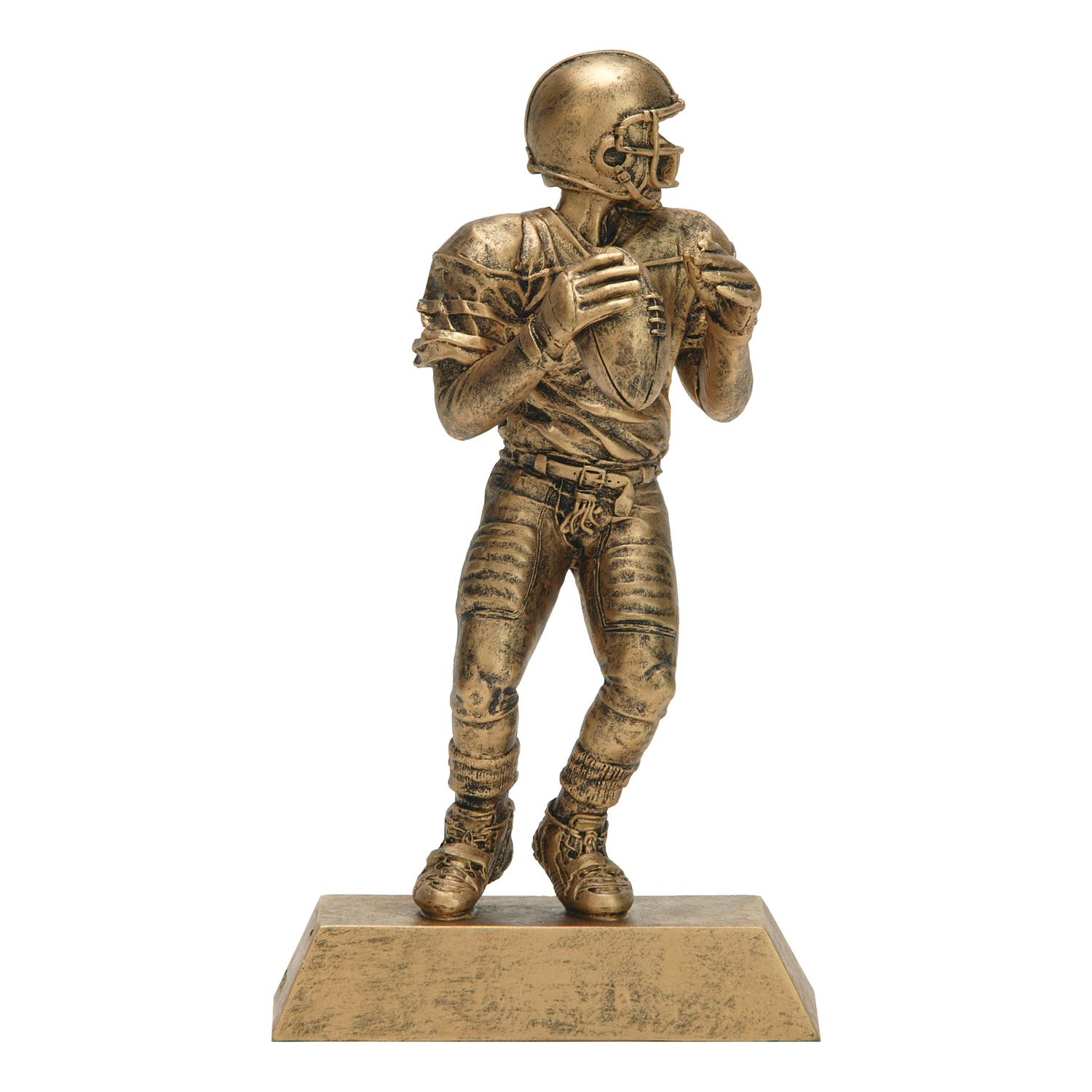 Sport Resin, Gold, Football Quarterback