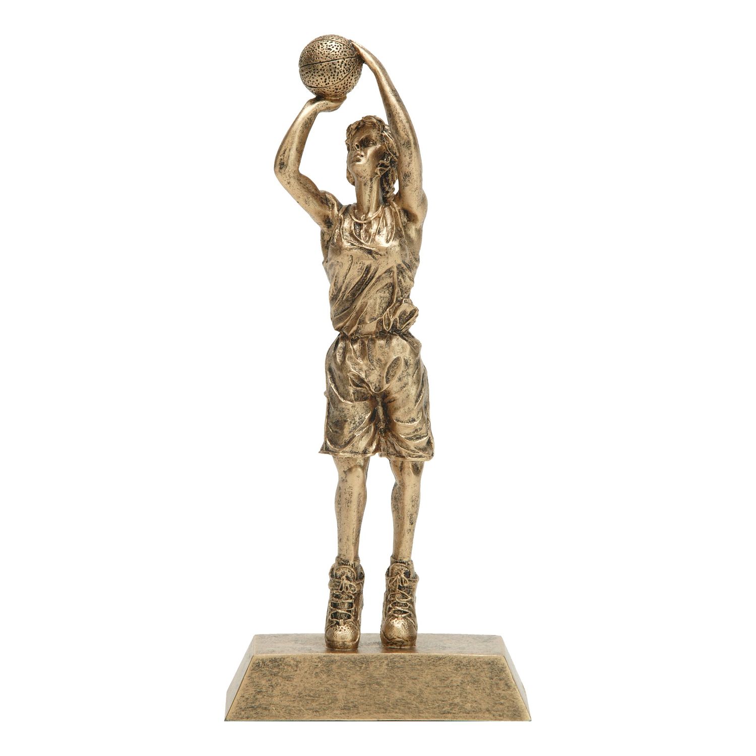Sport Resin, Gold, Basketball Female