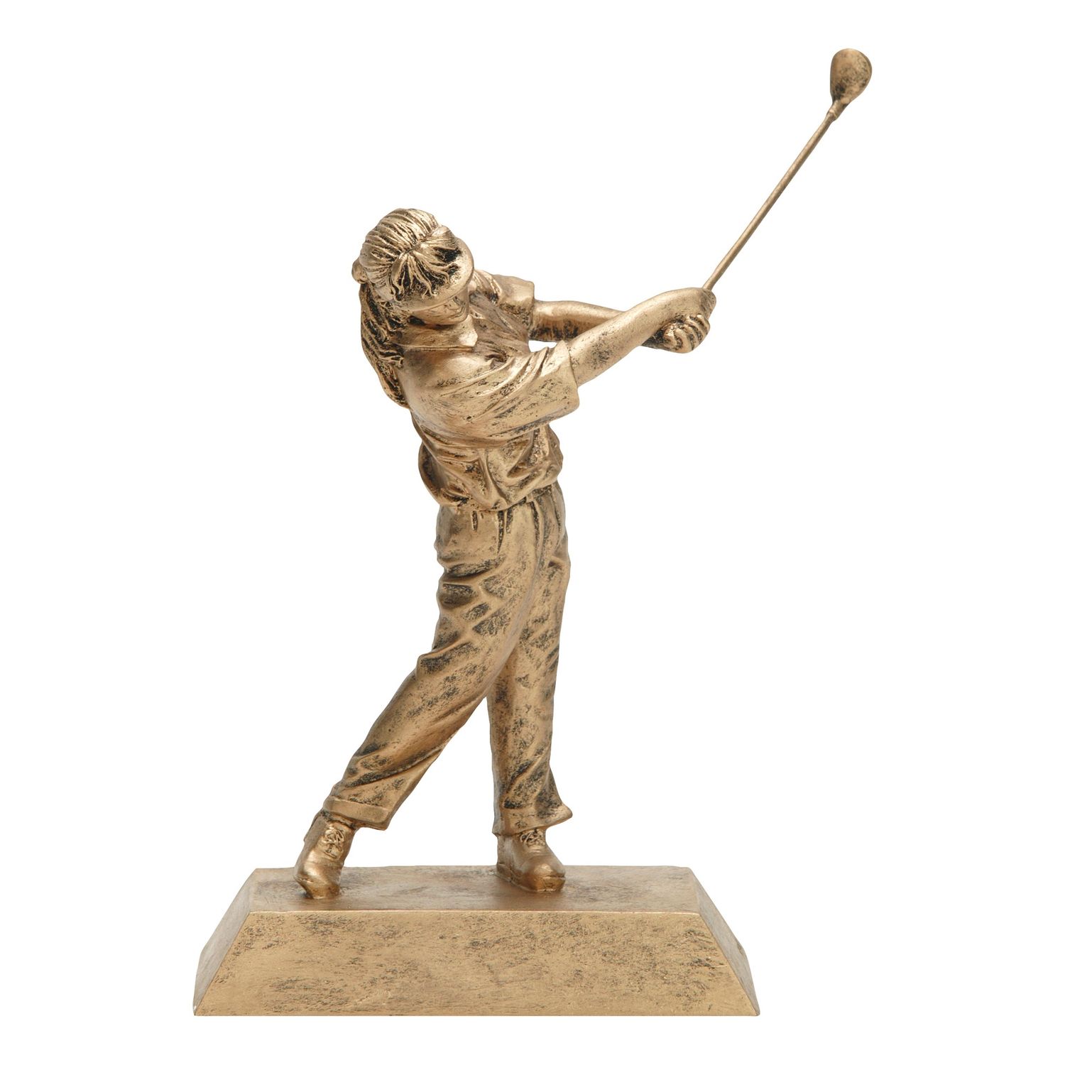 Sport Resin, Gold, Golf Female