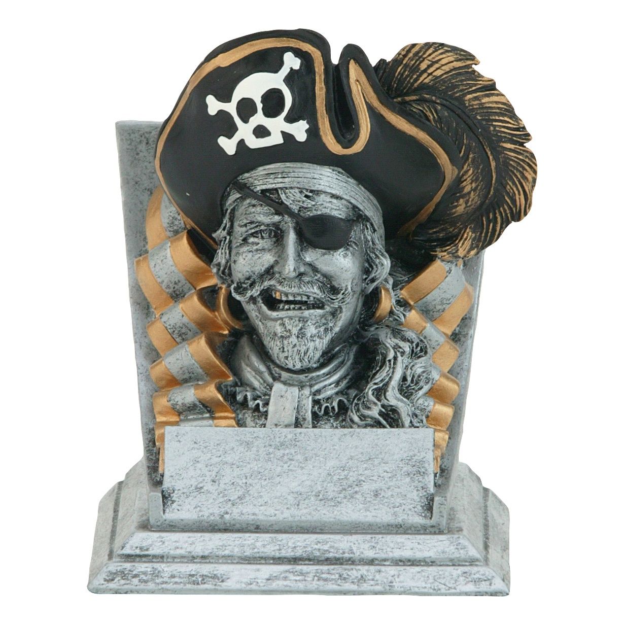 Spirit Mascot Resin, Pirate