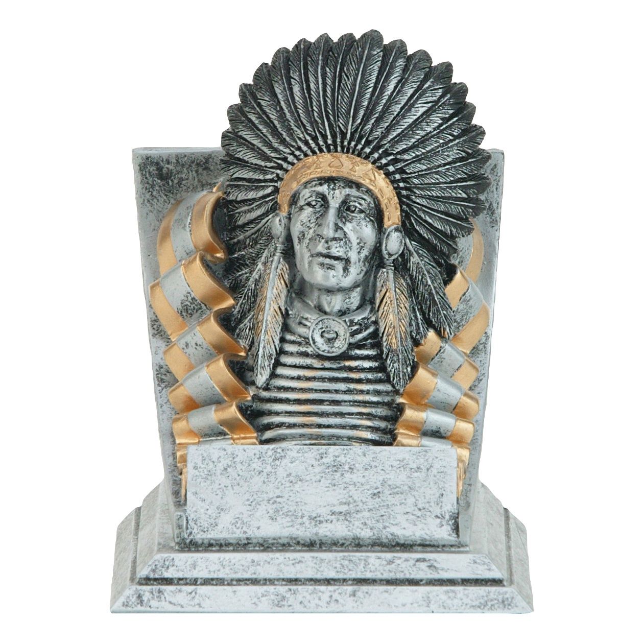 Spirit Mascot Resin, Indian