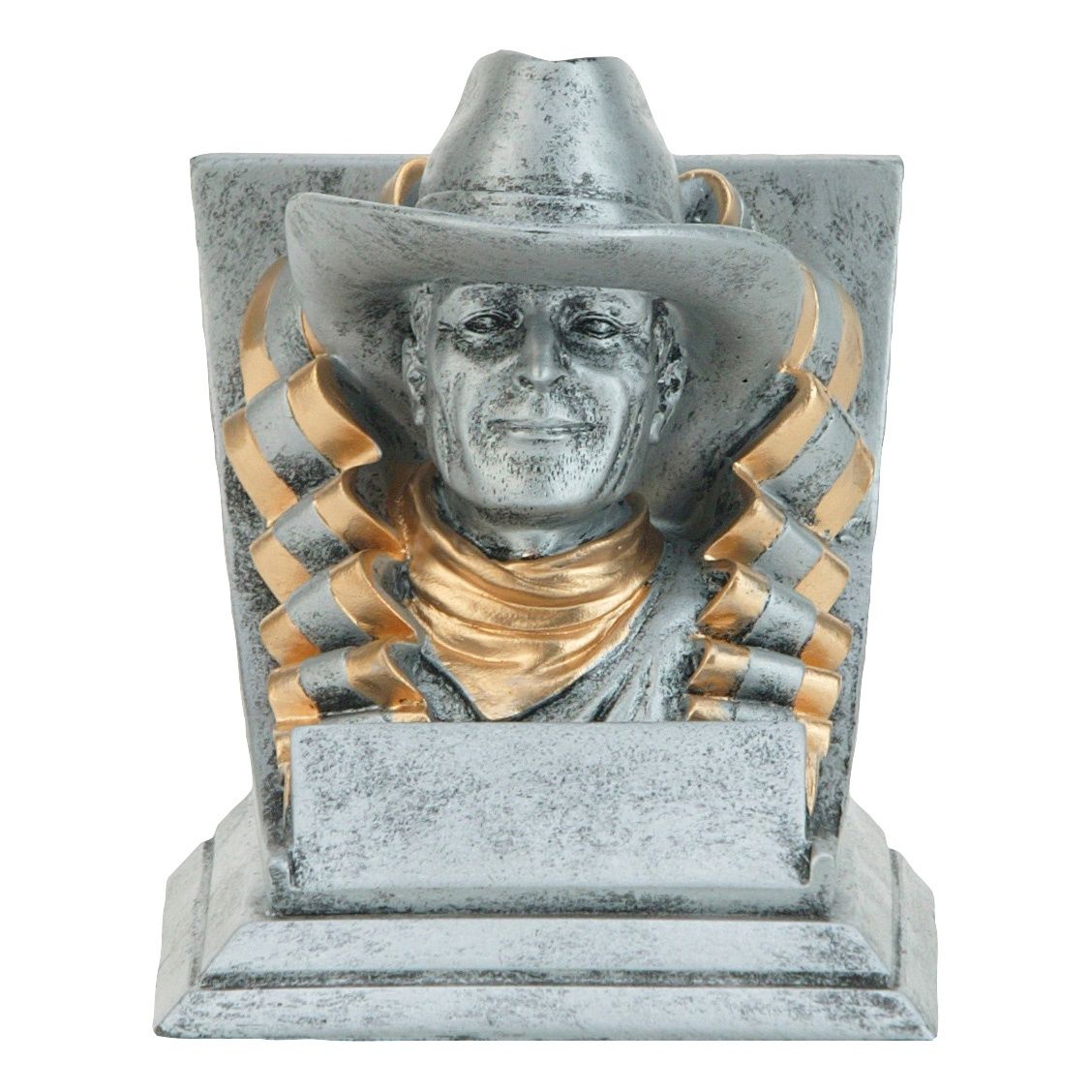 Spirit Mascot Resin, Cowboy
