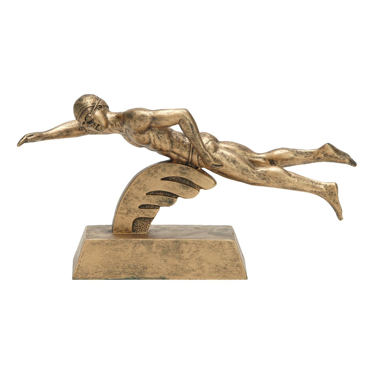 Sport Resin, Gold, Swimming Male