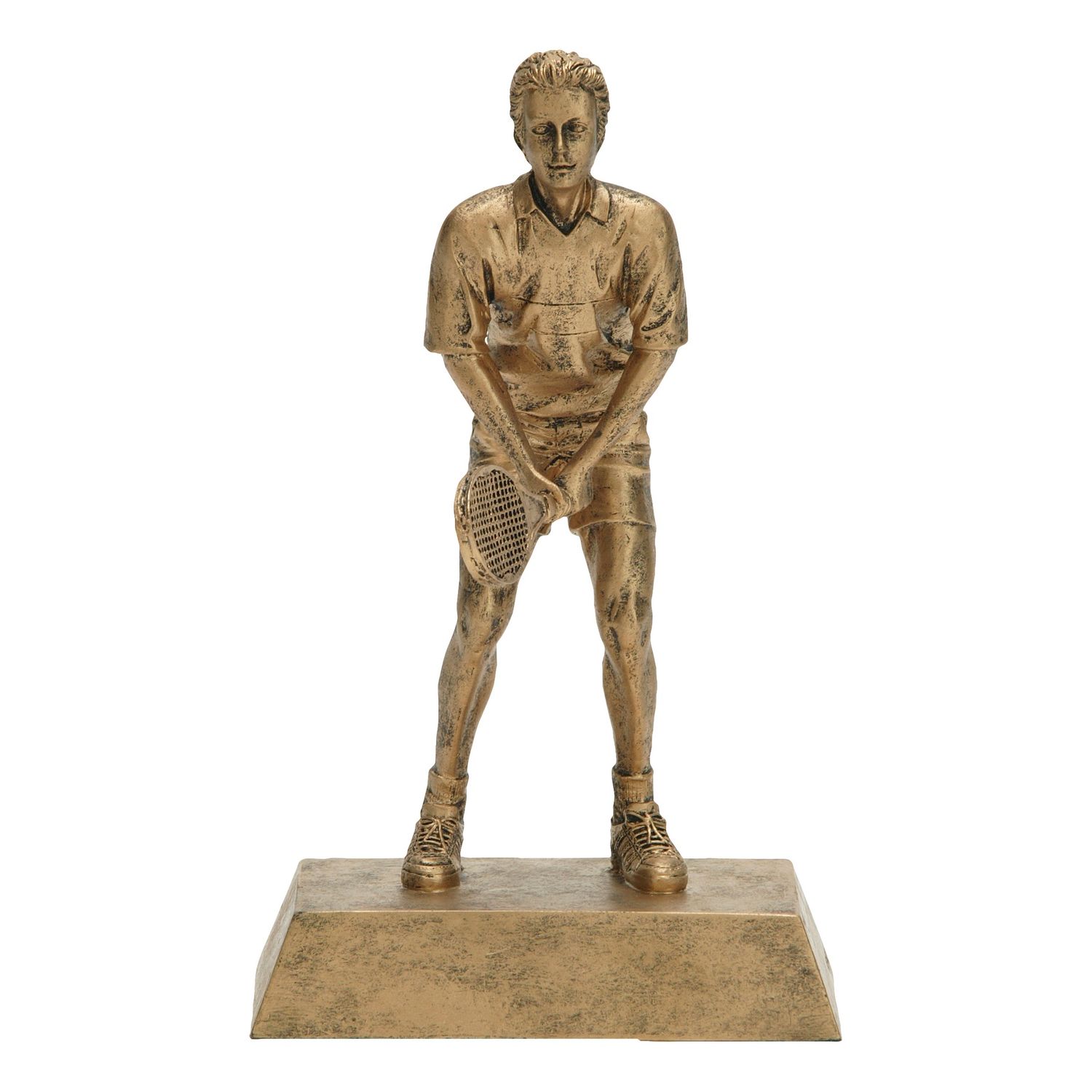 Sport Resin, Gold, Tennis Male