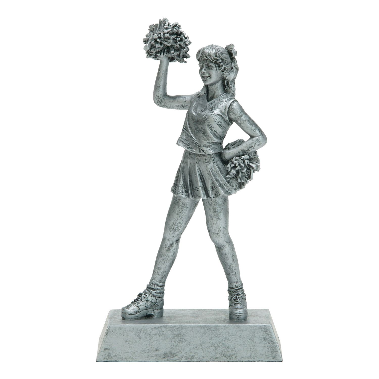Sport Resin, Silver, Cheerleader
