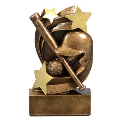Star Swirl Resin, Baseball