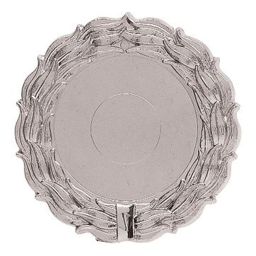Ribbon 2" Holder Plaque Mount, Silver