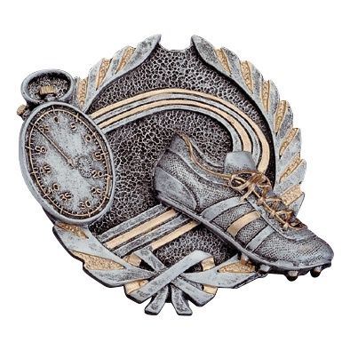 Wreath Resin Plaque Mount, Track