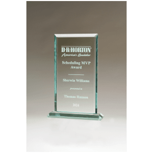 Apex Series Jade Glass Award