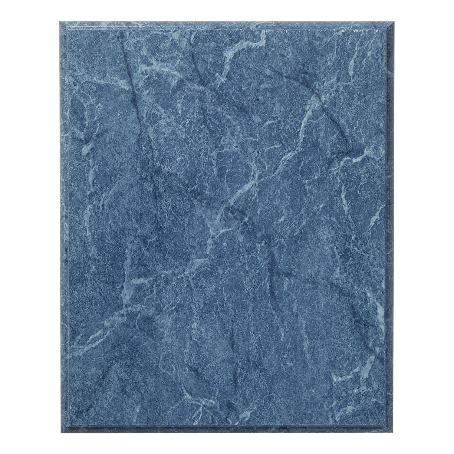 Marble Finish Plaque, Blue Marble