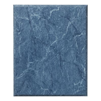 Marble Finish Plaque, Blue Marble