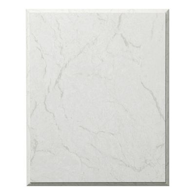 Marble Finish Plaque, White Marble