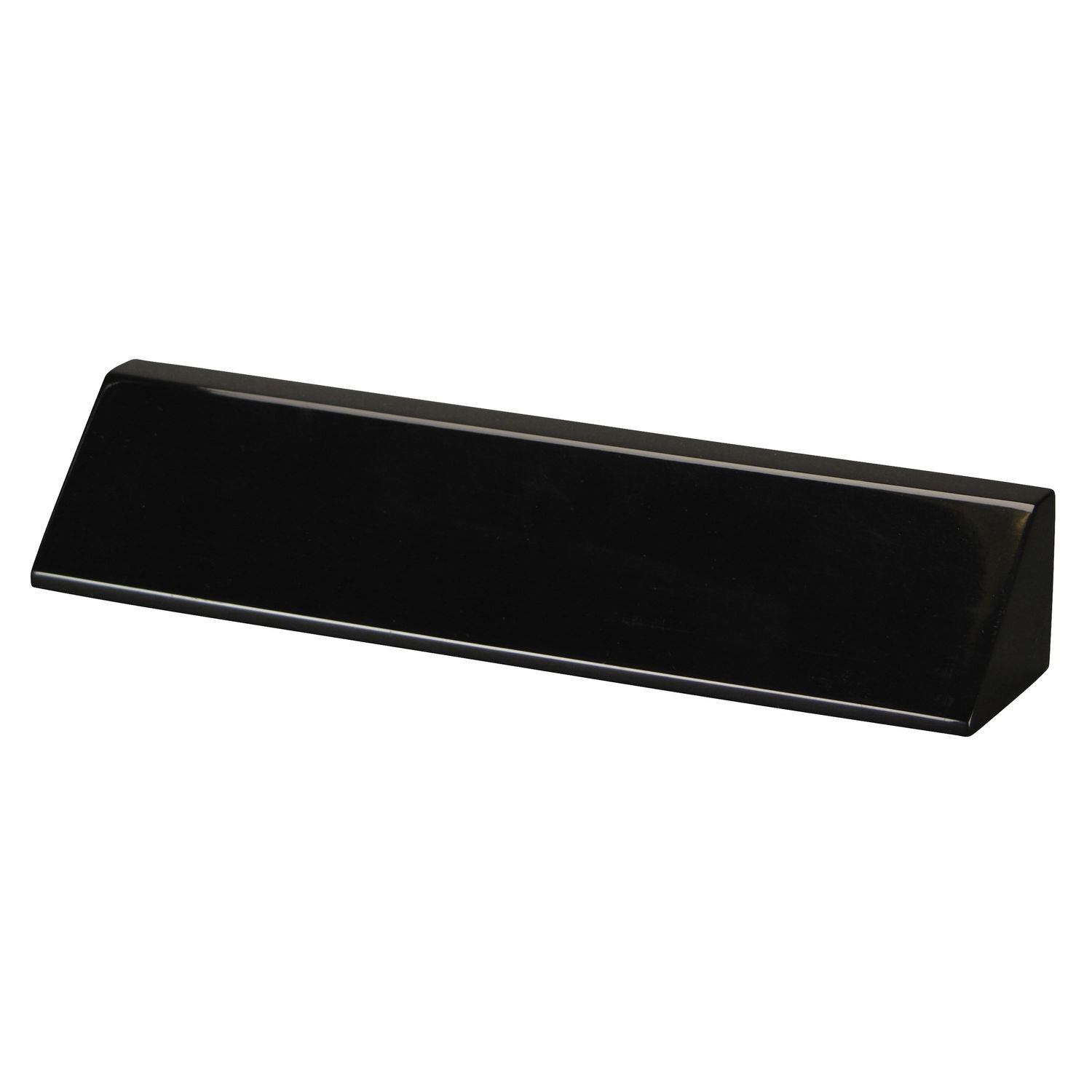High Gloss Name Block, Black