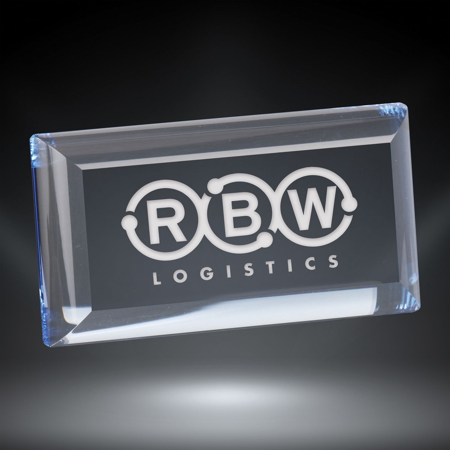 Radius Paperweight, Blue