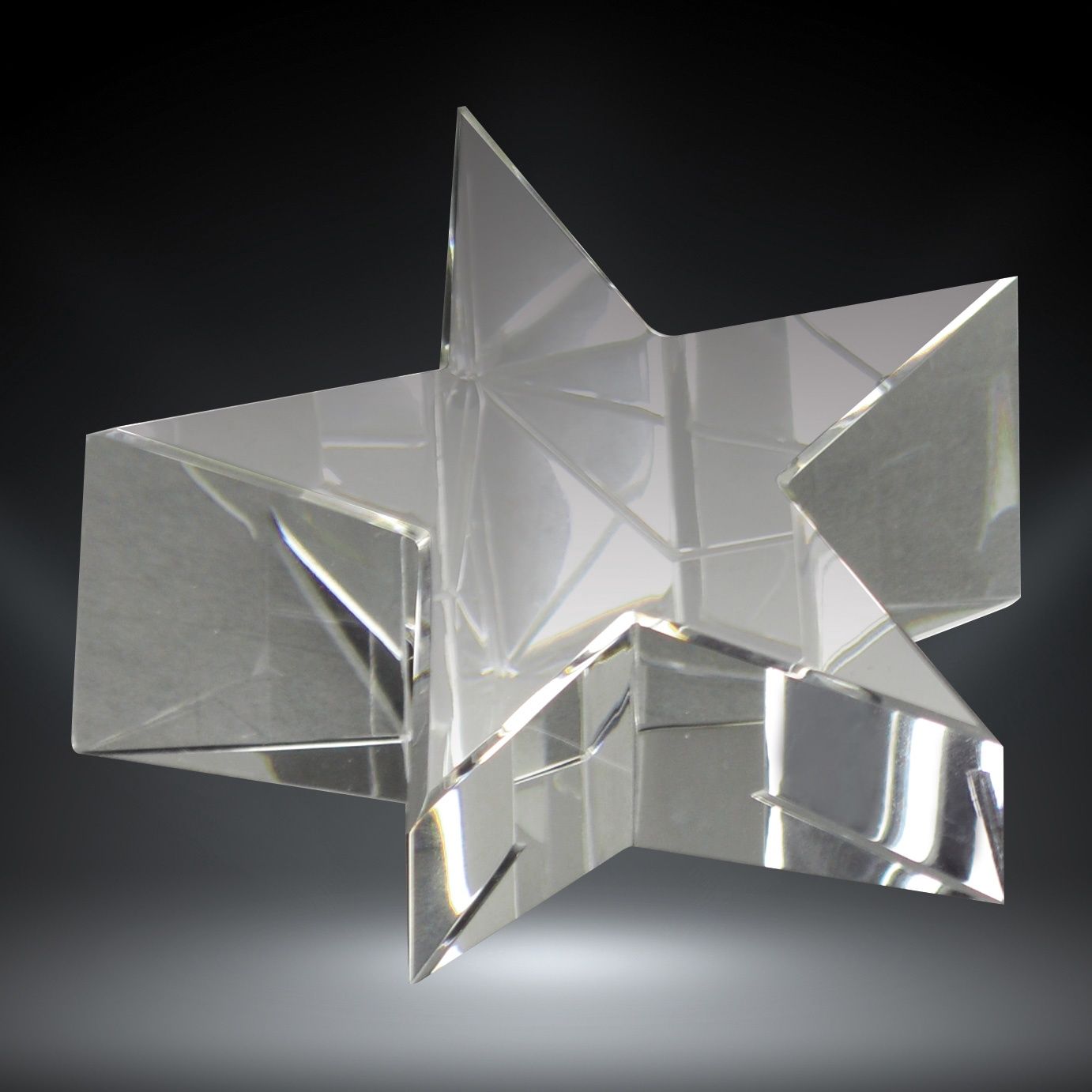 Star Crystal Paperweight