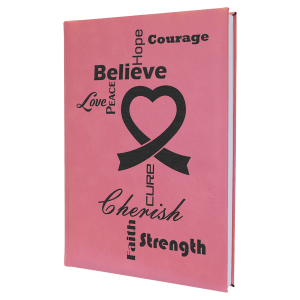 Pink Leatherette Journal