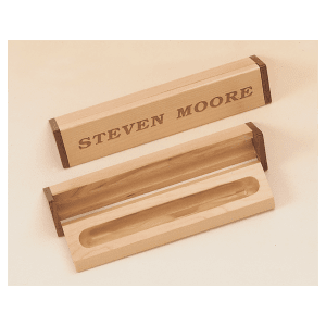 Maple and Walnut Pen Case