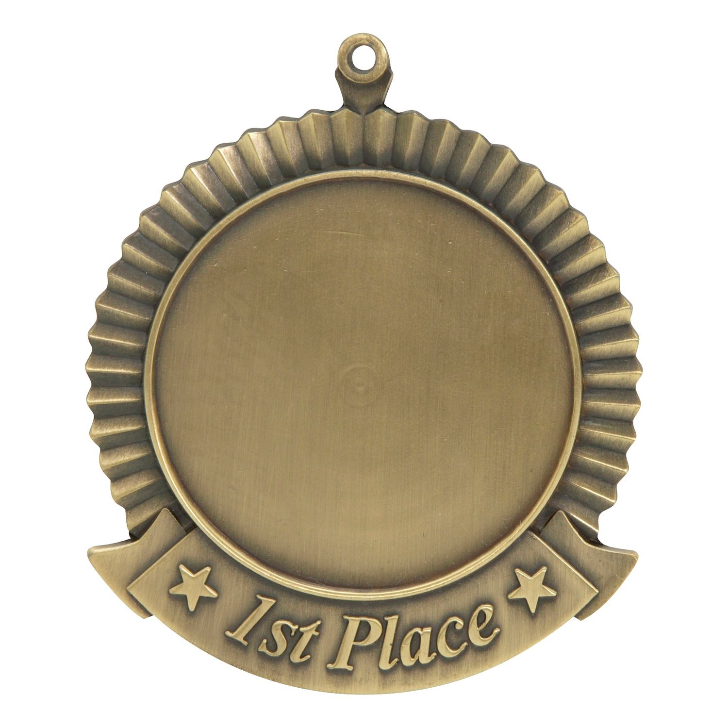 1st Place Medal, 2" Holder, Gold