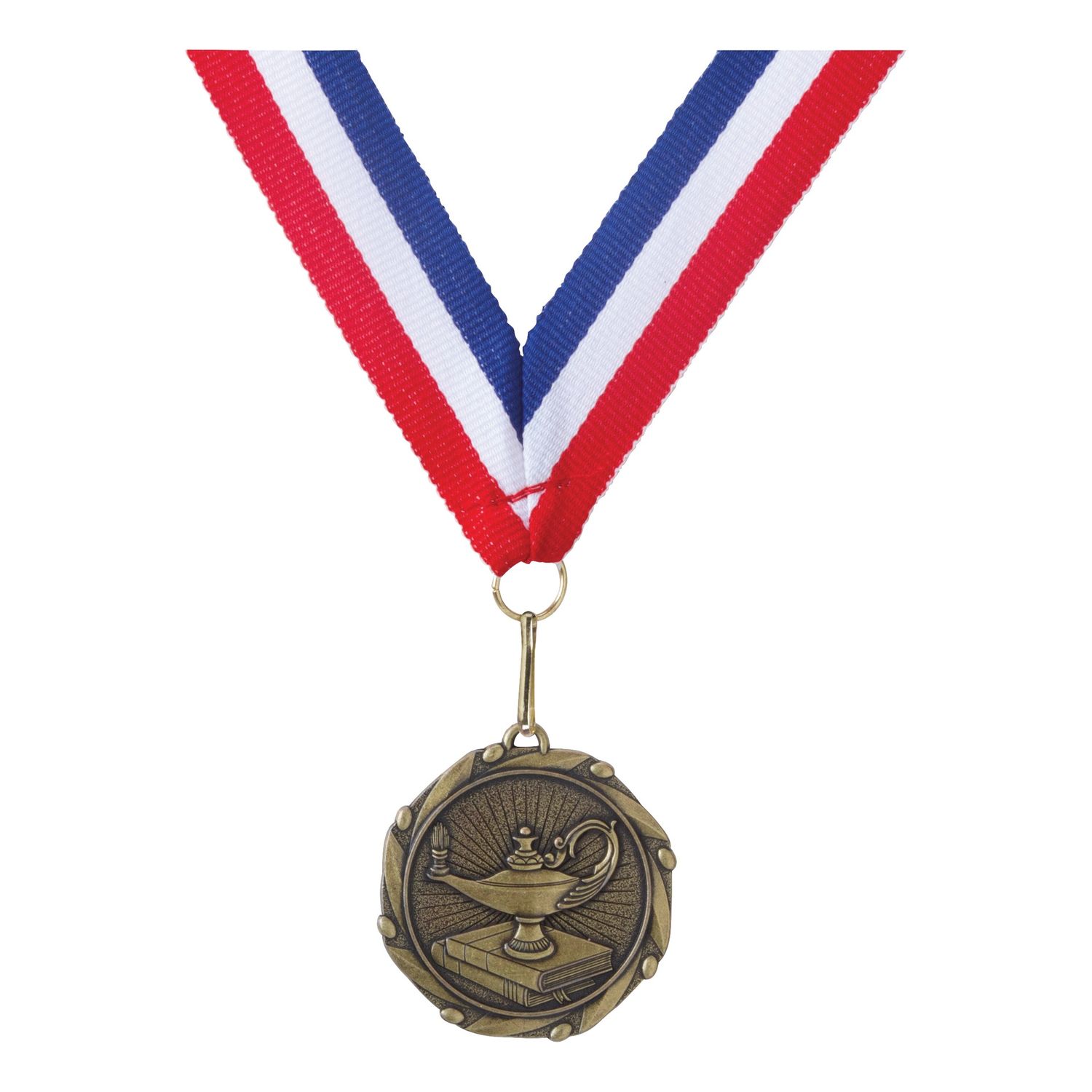 Assembled Medal with Ribbon, Knowledge, Gold