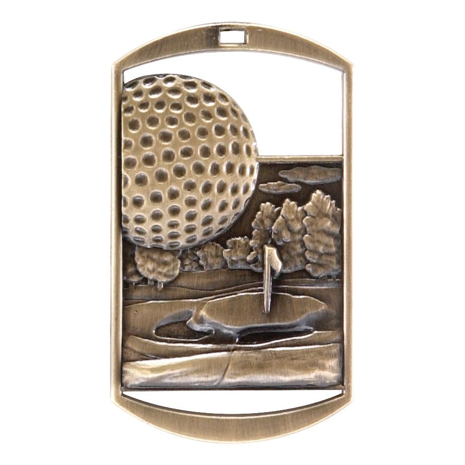 DT Medal, Golf, Gold