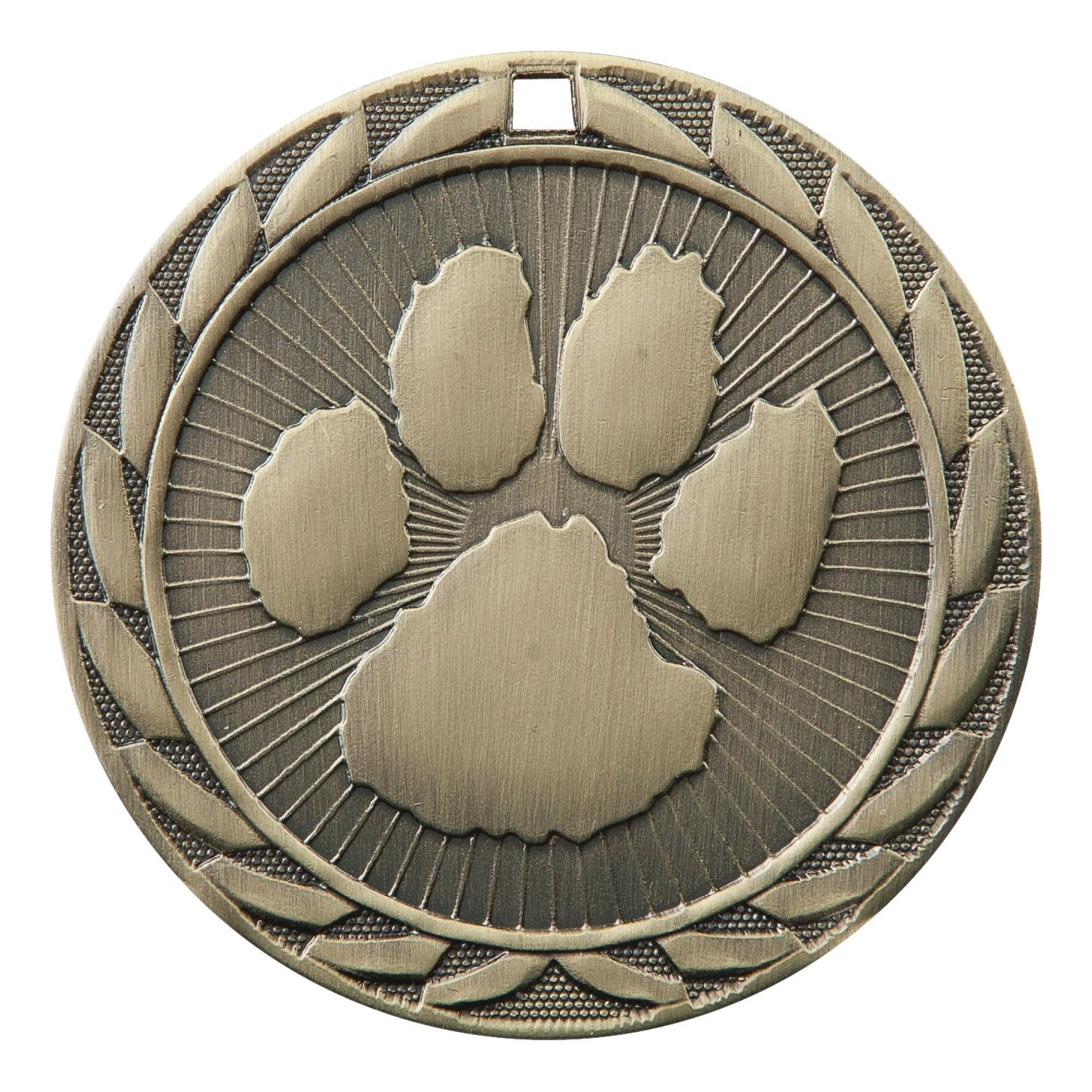 FE Iron Medal, Paw Print, Gold
