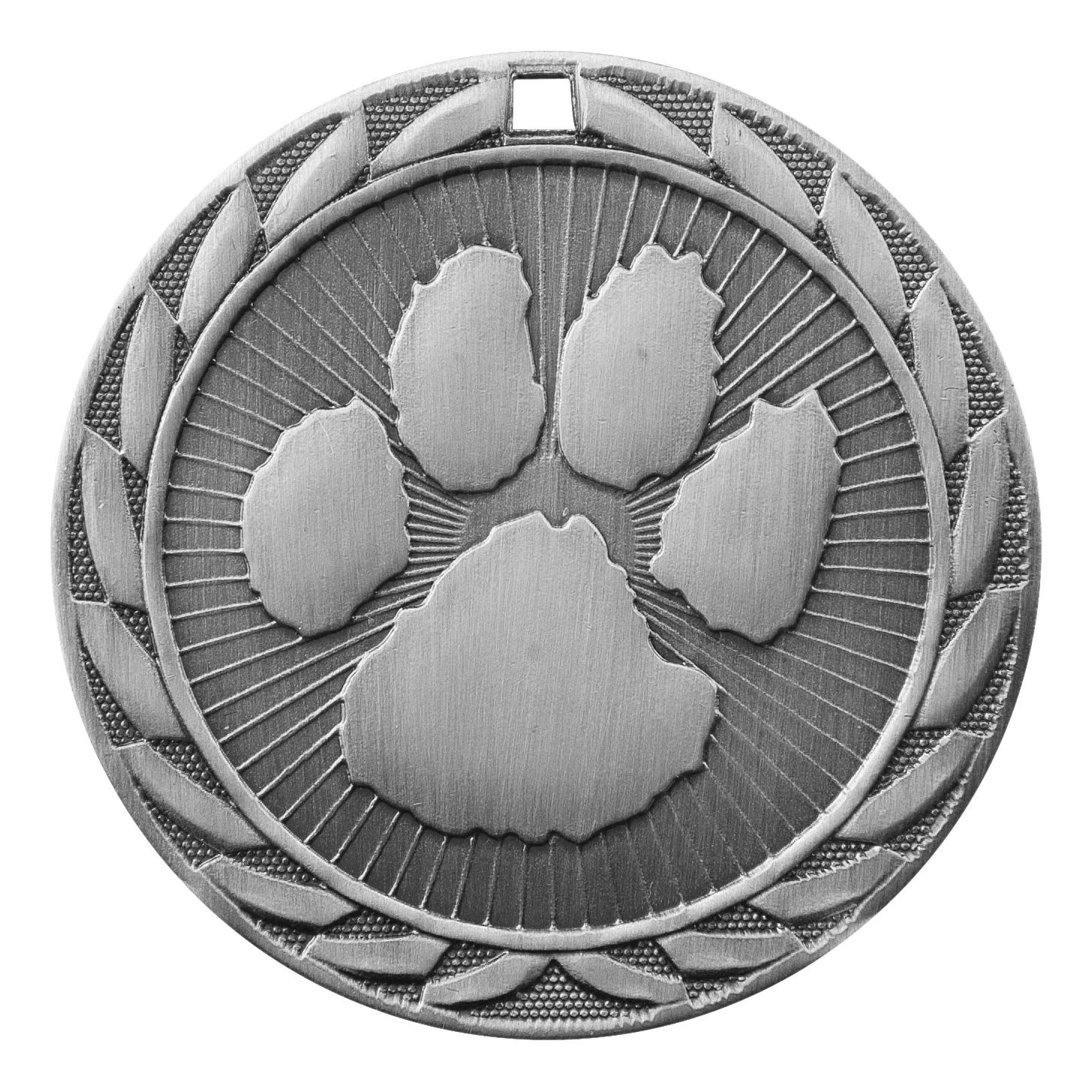 FE Iron Medal, Paw Print, Silver