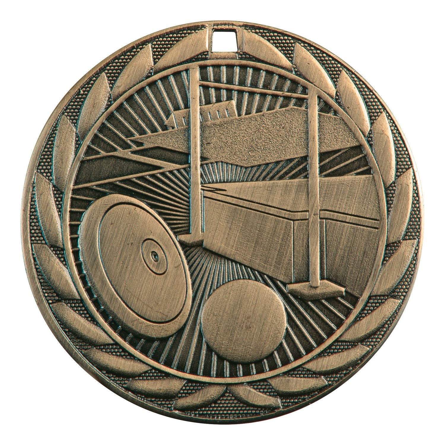 FE Iron Medal, Victory, Gold, 2"