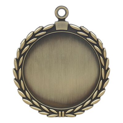 Garland Medal, 2" Holder, Gold