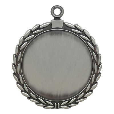 Garland Medal, 2" Holder, Silver