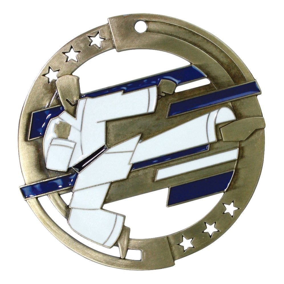 M3XL Medal, Martial Arts, Gold