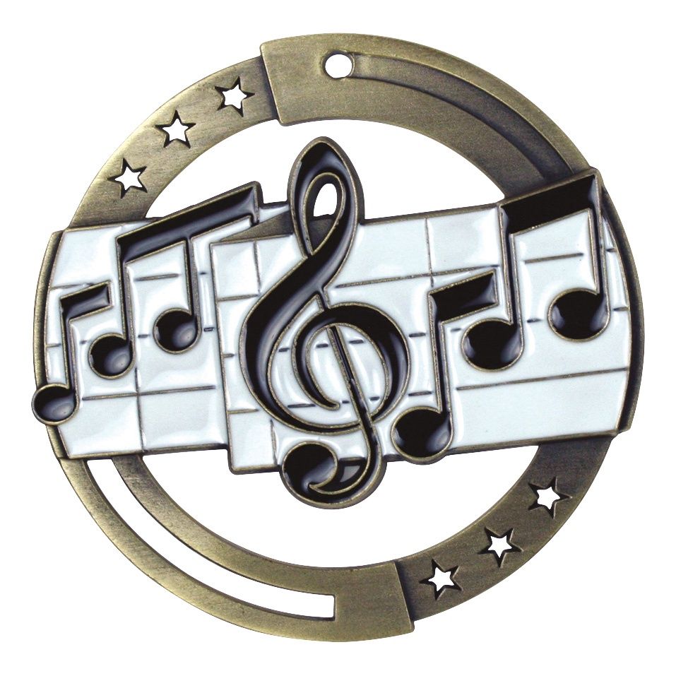 M3XL Medal, Music, Gold