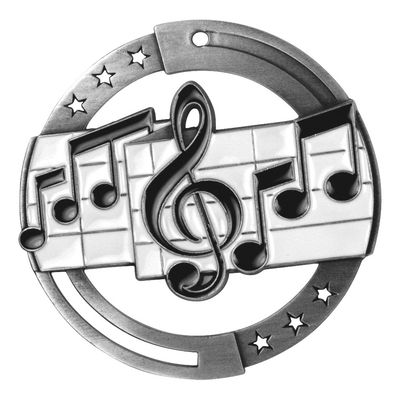 M3XL Medal, Music, Silver