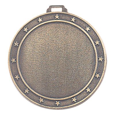 MH Star Medal, 2" Holder, Gold